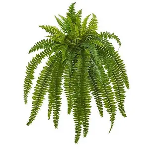 Nearly Natural 35 in. Boston Fern Artificial Plant (Set of 2)