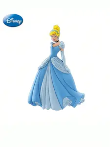 1Pc Disney Officially Licensed Cartoon Princess Refrigerator Stickers Soft Pvc Refrigerator Stickers 3D Stereoscopic Cartoon Cute Princess Characters Refrigerator Furniture Ornaments