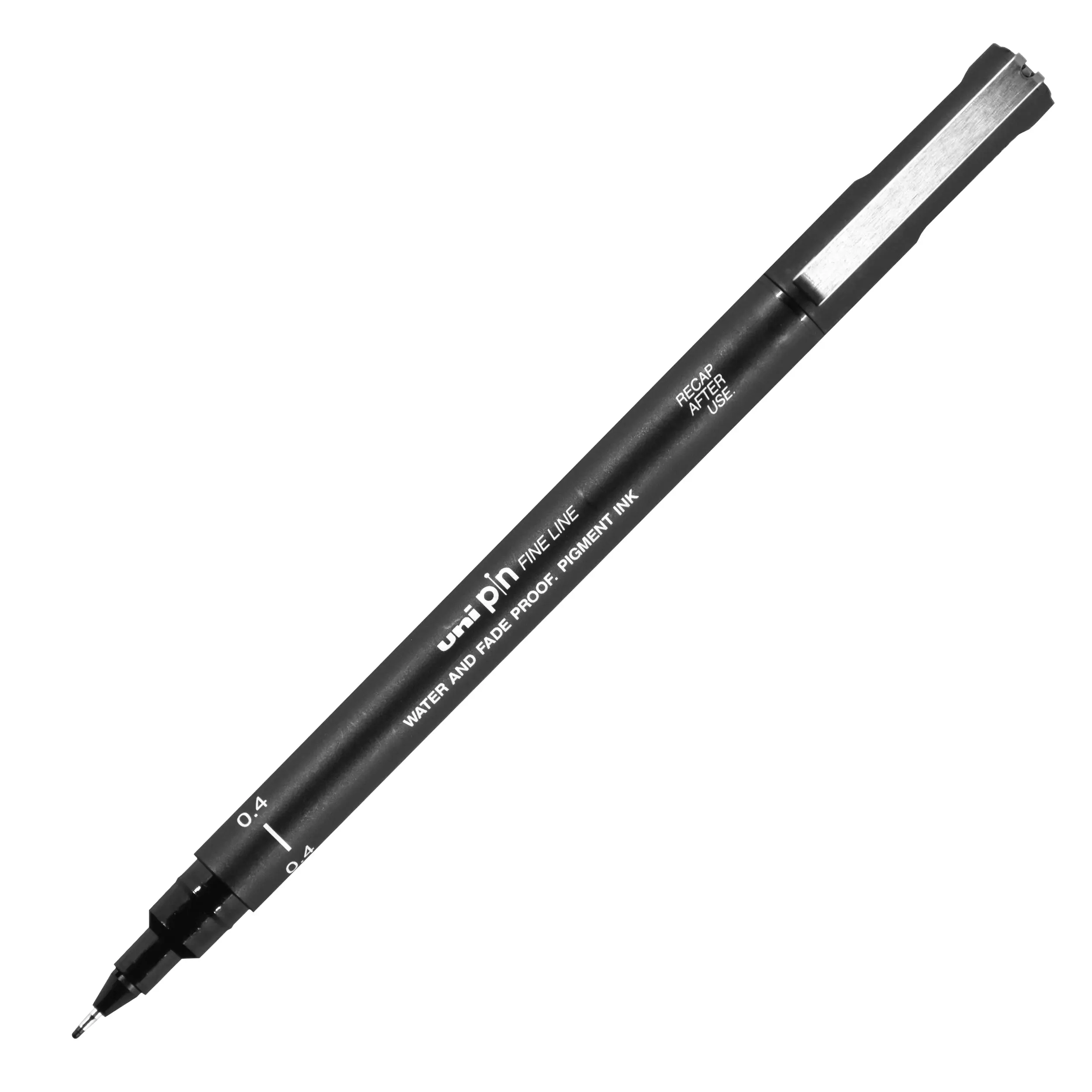uni® 0.4mm Pin Fine Line Drawing Pen, Ink-Based & Art & Drawing Pens & Refills for Crisp Lines (Office Stationery for Writing & Correction Tools), Art Pens & Refills