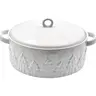 Temp-tations 3-qt Round Baker with Lid and Handles