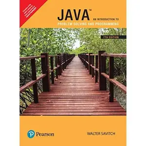 USED-Java: An Introduction to Problem Solving and Programming by Walter Savitch (Paperback)