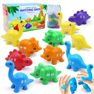 Letter and Number Matching Toys - Dinosaur Themed Educational Toys