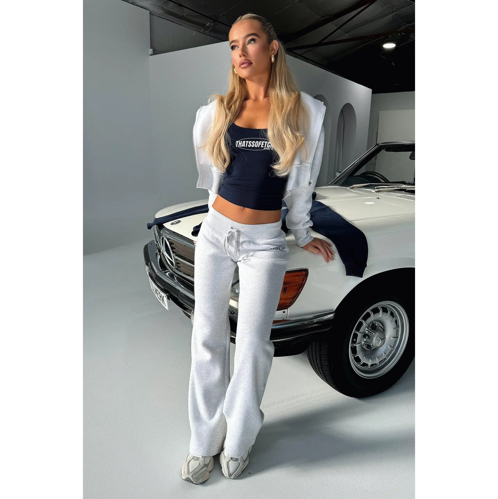 Series 10 Low Rise Sweatpants - Grey