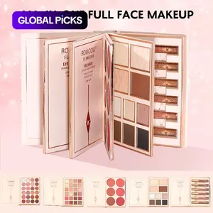 Multi-Functional Makeup Palette Set, Professional Eyeshadow, Blush, Highlighter, Contouring, Brow Powder & Lip Gloss Kit for Beginners #GLOBAL PICKS