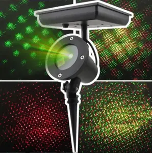 Outdoor Solar Projection Lights Rotating Stage Garden Lawn Laser Lamp Christmas New Year Wedding Home Party Patio Decoration