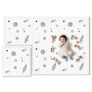 Baby Foam Play Mat-72”x 48” Baby Playmat,6-Piece Interlocking Foam Floor Tiles,Puzzle Mat for Infants and Toddlers,Waterproof Crawling Mat,Non Toxic Play Mat for Baby Tummy Time Mat(Arrow)