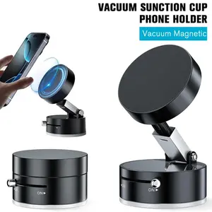 Strong Vacuum Magnetic Suction Cup Phone Bracket for Car Mount Mobile Phone Holder Vacuum Adsorption Suction Cup Phone Holder