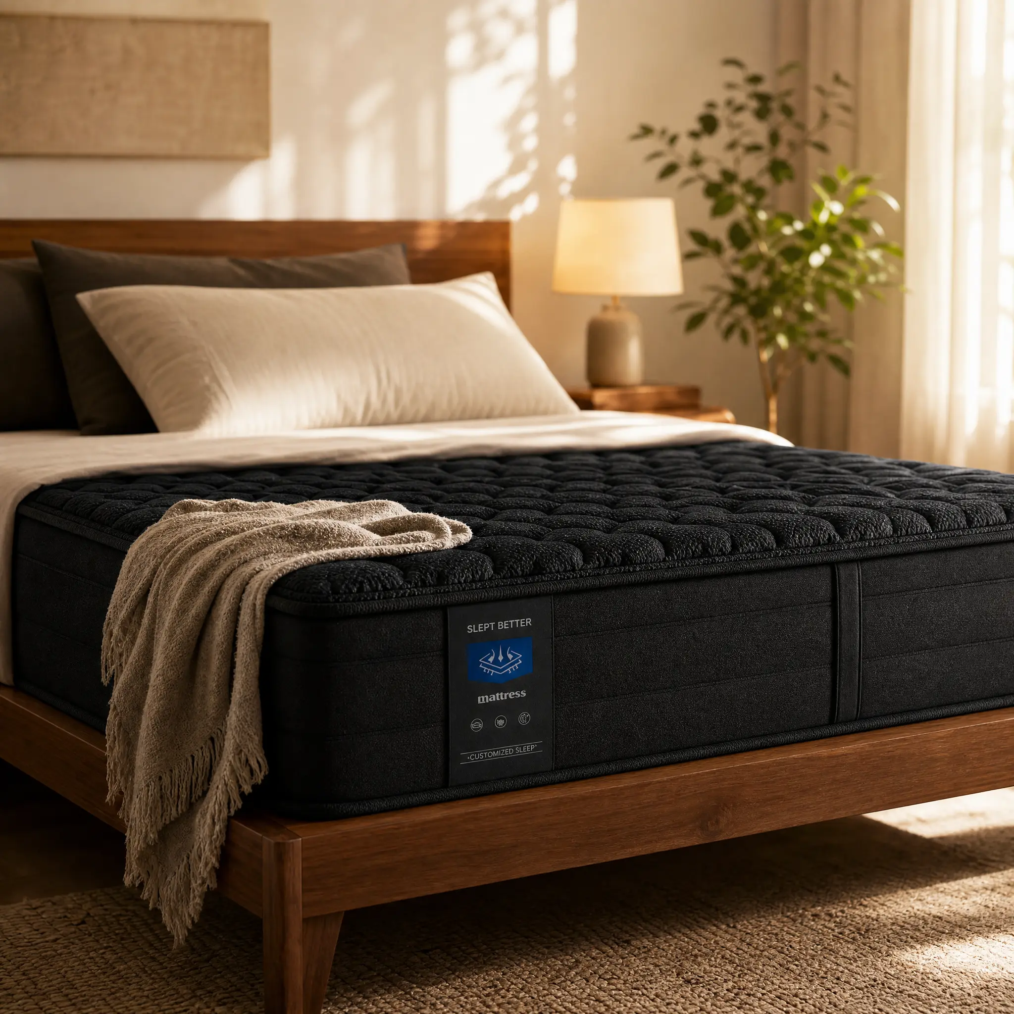 12 Inch Twin Full Queen King size Mattress Gel Memory Foam Mattress , Individual Pocket Independent Springs Hybrid Medium Firm Mattress in a Box for Pressure Relief & Back Pain Support high quality mattress，DealsforYouDays SummerWins thememorialdays
