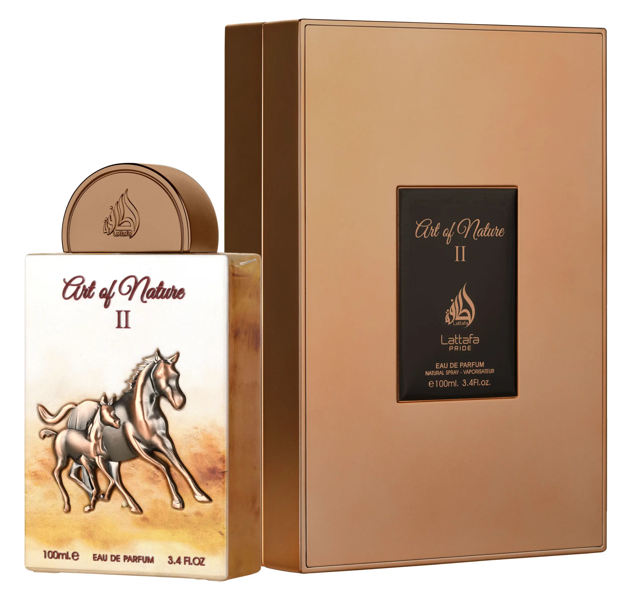 Lattafa Pride Art of Nature II for Unisex Eau de Parfum Spray, 3.4 Ounce / 100 ml