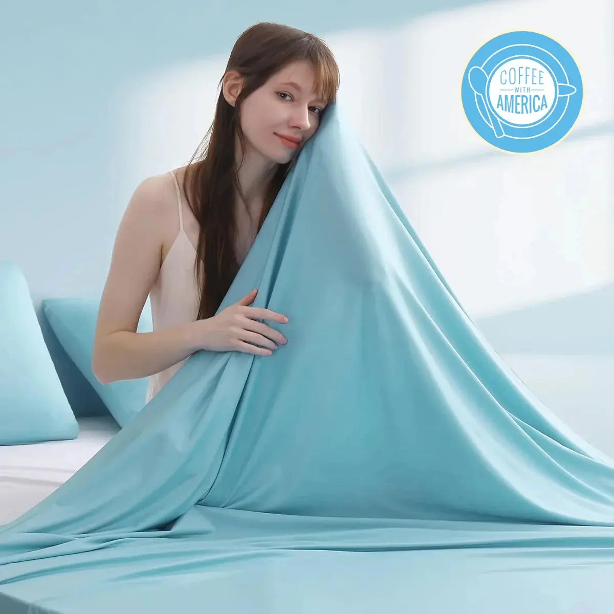 ELEGEAR Arc-Chill 3.0 Cooling Blanket - Skin Friendly, Hot Sleepers, Silver Ion Infused, Breathable, Wrinkle Resistant, Machine Washable, Durable, Ultra Thin Silky Cooling Fabric (Queen:229*229cm, Throw XL:127*178cm) for Sensitive Skin, Skin Friendly Blan