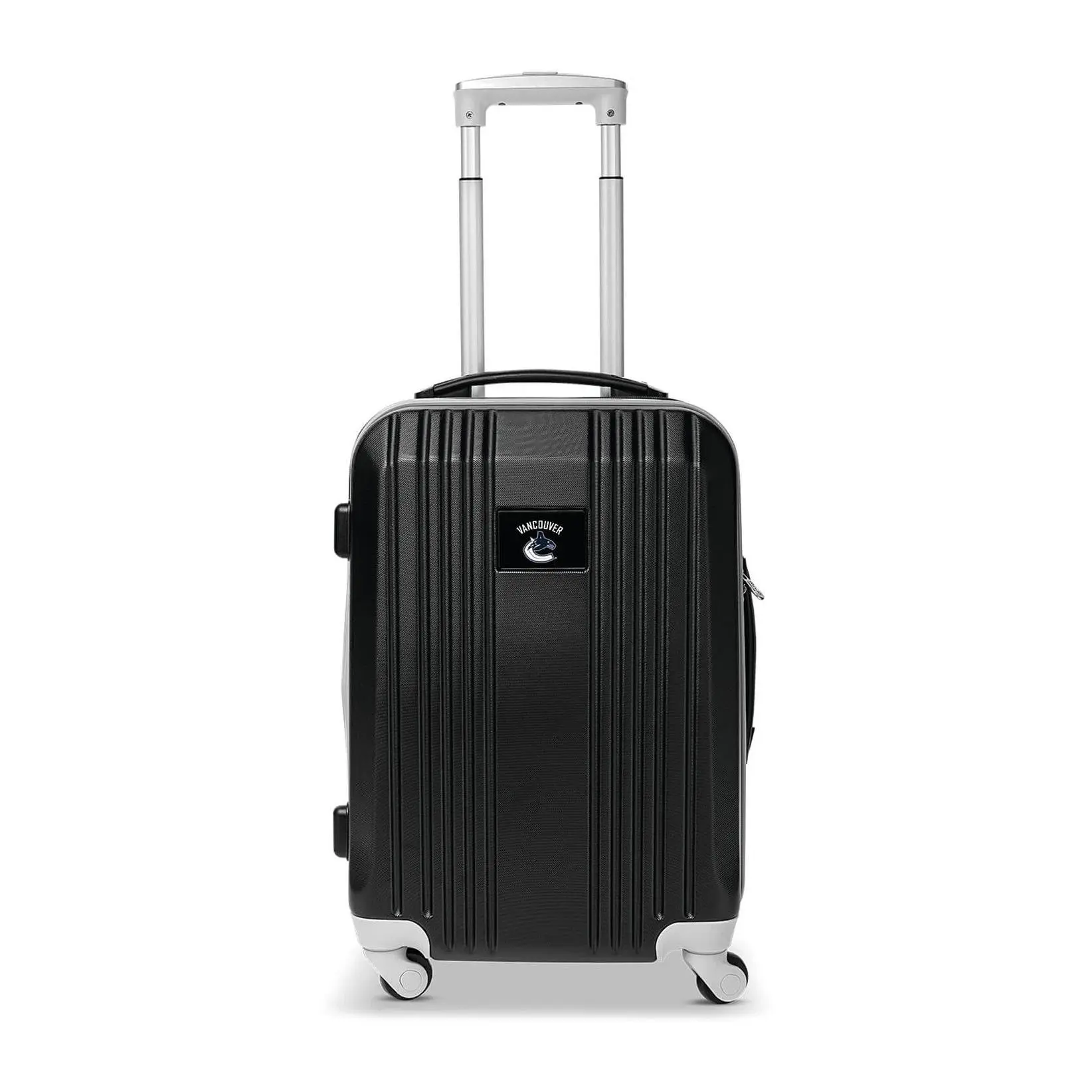 Denco NHL 21 Inch Carry-On Hard Case Two-Tone Spinner Gray