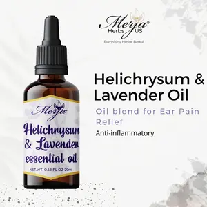 Merja Helichrysum & Lavender Oil-Anti-Inflammatory-Ear Pain Relief-100% Natural- Aromatherapy- Wellness- Healthcare