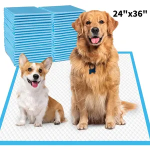 24"x36" XXL Deep Disposable Pet Pads, 20-Count Super Absorbent Leak-Proof Dog Training Pads with 6-Layer Protection, for Dogs and Cats, Pet Supplies tiktokshopspringglowup Puppy Playpen Pads， quick dry