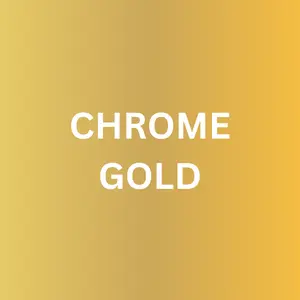 3D Super Puff Heat Transfer Vinyl | Puff Vinyl | Puff HTV | Puff - Chrome Gold