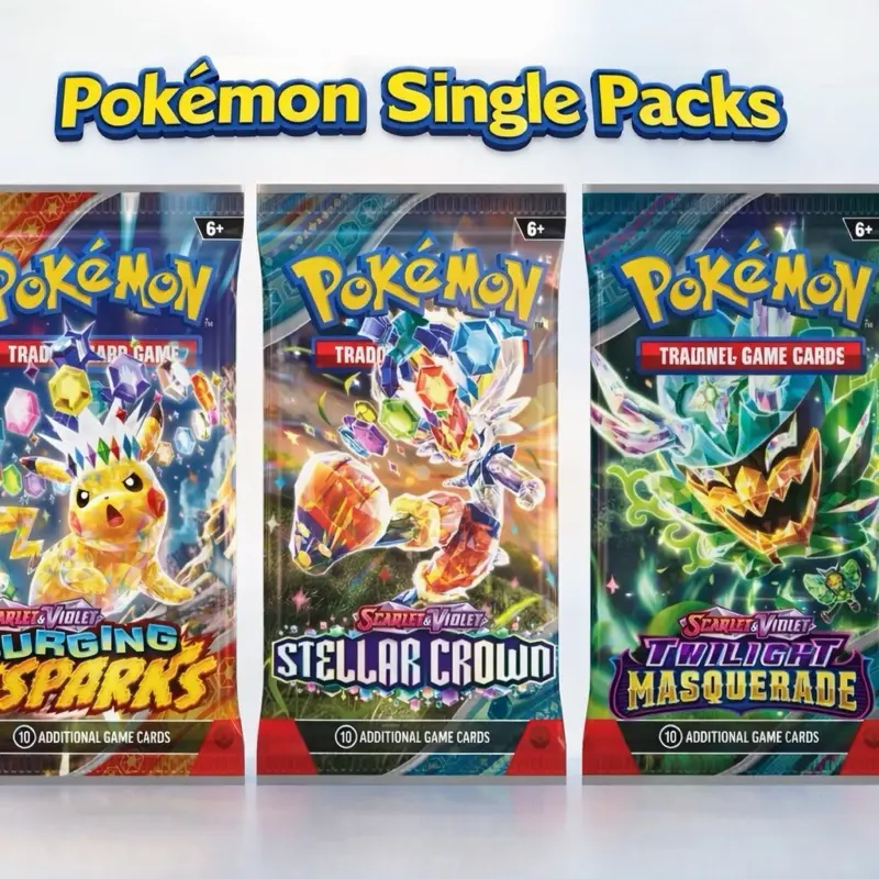 Pokémon Single Pack(s)- Japanese, Chinese, and English