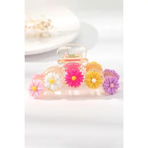 Large Floral Hair Clip