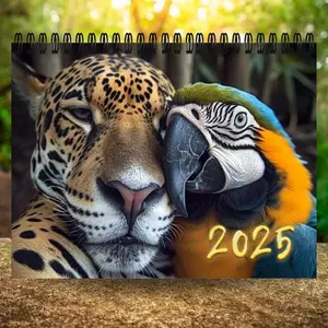 2025 Animal Friends Calendar | 12 Month Calendar | Animal Images | Quirky Novelty Gift | 2025 Wall Planner