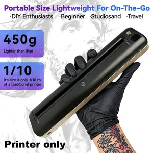 RONGTA F81s Wireless Bluetooth Thermal Stencil Printer - Mini Temporary Tattoo Kit, 2400mAh Batteries, 450g Lightweight Cordless Copier, Cells, Smartphone & PC Compatibility, for Enthusiasts