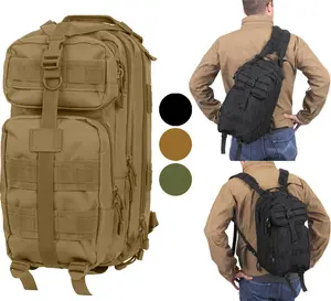 Tactical Cross Body Medium Transport Sling Pack Bag Convertible Backpack