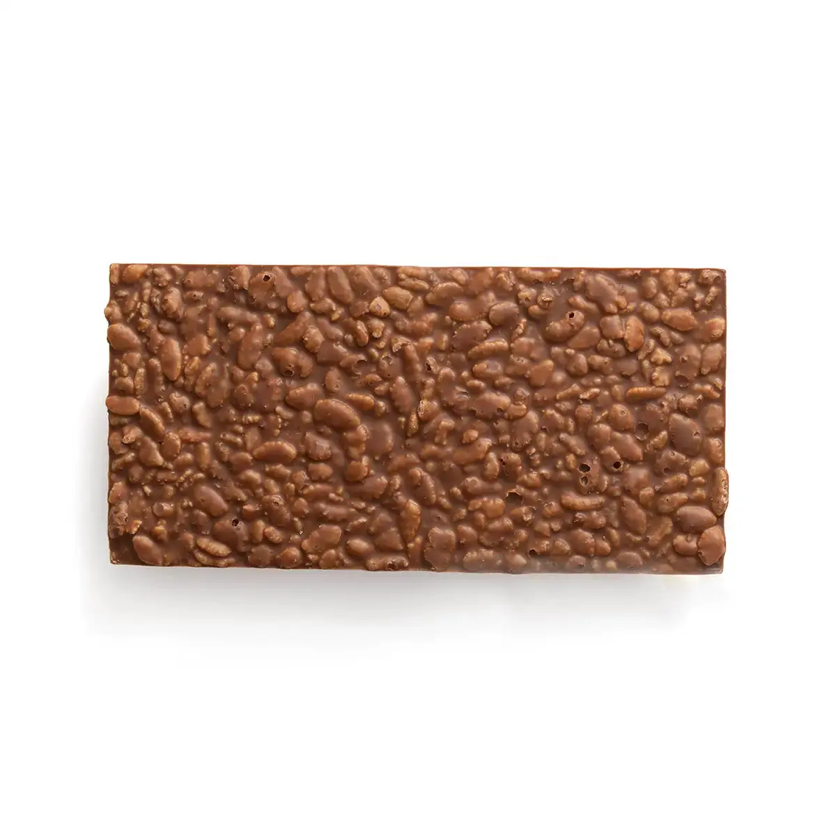 Gourmet Milk Chocolate Bar with Crisp Rice | Lulubee Artisanal Chocolates