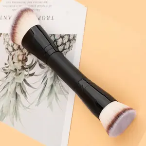 Professional Makeup Brush Set, Dual-Ended Foundation and Contour Brushes, Multi-Functional Cosmetic Tools, Essential Beauty Accessories, Multifunctional Makeup Brushes, Face Makeup Brushes, Dual Tip Brush, Dual Edge Brushes