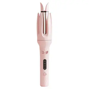 Fully automatic ceramic curling Iron stick lazy curling tool electric rotary curler large curling without damaging hair 28mm Comfort Hair Curle Temperature-Adjustable