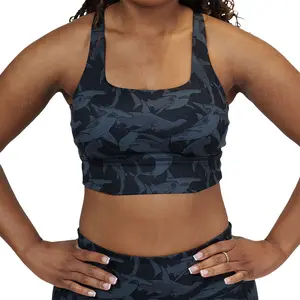 Longline Bra | Shadow Sharks