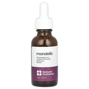 Natural Outcome Mandelic, Radiance Serum, Fragrance Free, 1 oz (30 ml)