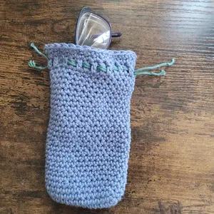 Sunglasses, Glasses, or Phone drawstring bag pouch. Perfect for the beach, strolling the boardwalk, or hiking