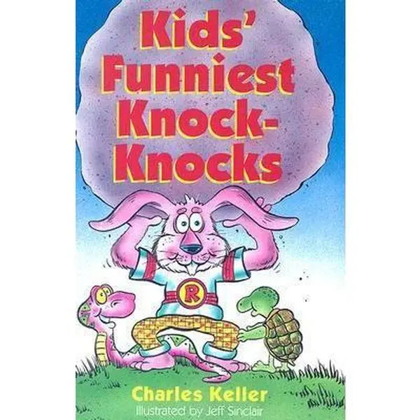 USED Book - Kids' Funniest Knock-Knocks by Charles Keller (Paperback) - english