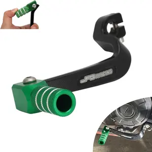 Dirt Bike Gear Shifter Lever Foldable Shift Pedal Lever for Kawasaki KLX110 2010-2024 KLX110L 2010-2024 Motorcycle Motor Parts Accessories