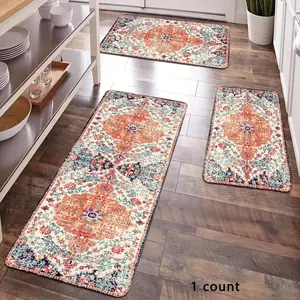Vintage Style Non-slip Floor Mat, Home Decor Carpet, Decorative Area Rug for Home Living Room Bedroom Kitchen, Room Decor, Home Decor Rugs