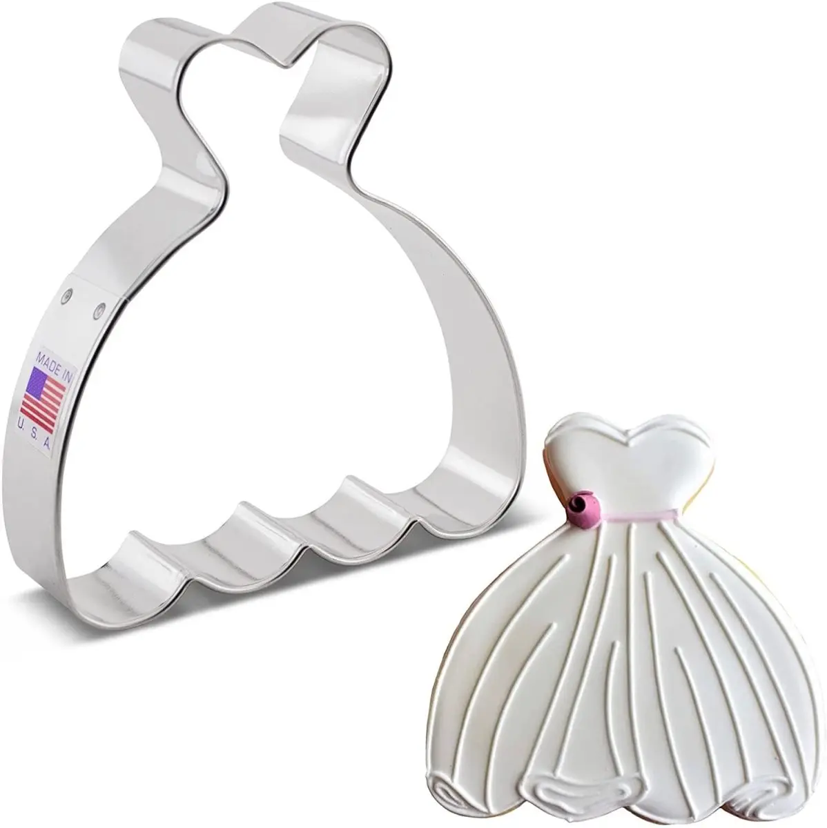 Wedding Dress Cookie Cutter