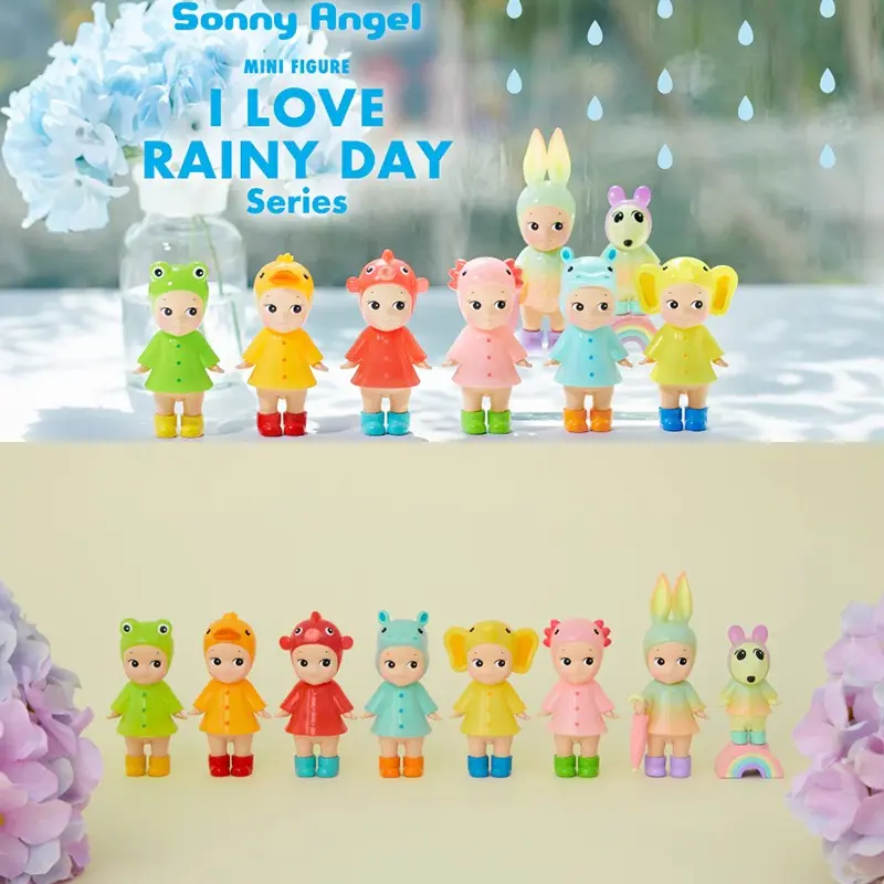 Sonny Angels Hippers Series Collectible Figures - Various Limited Editions, Decor for Phones, Desktops