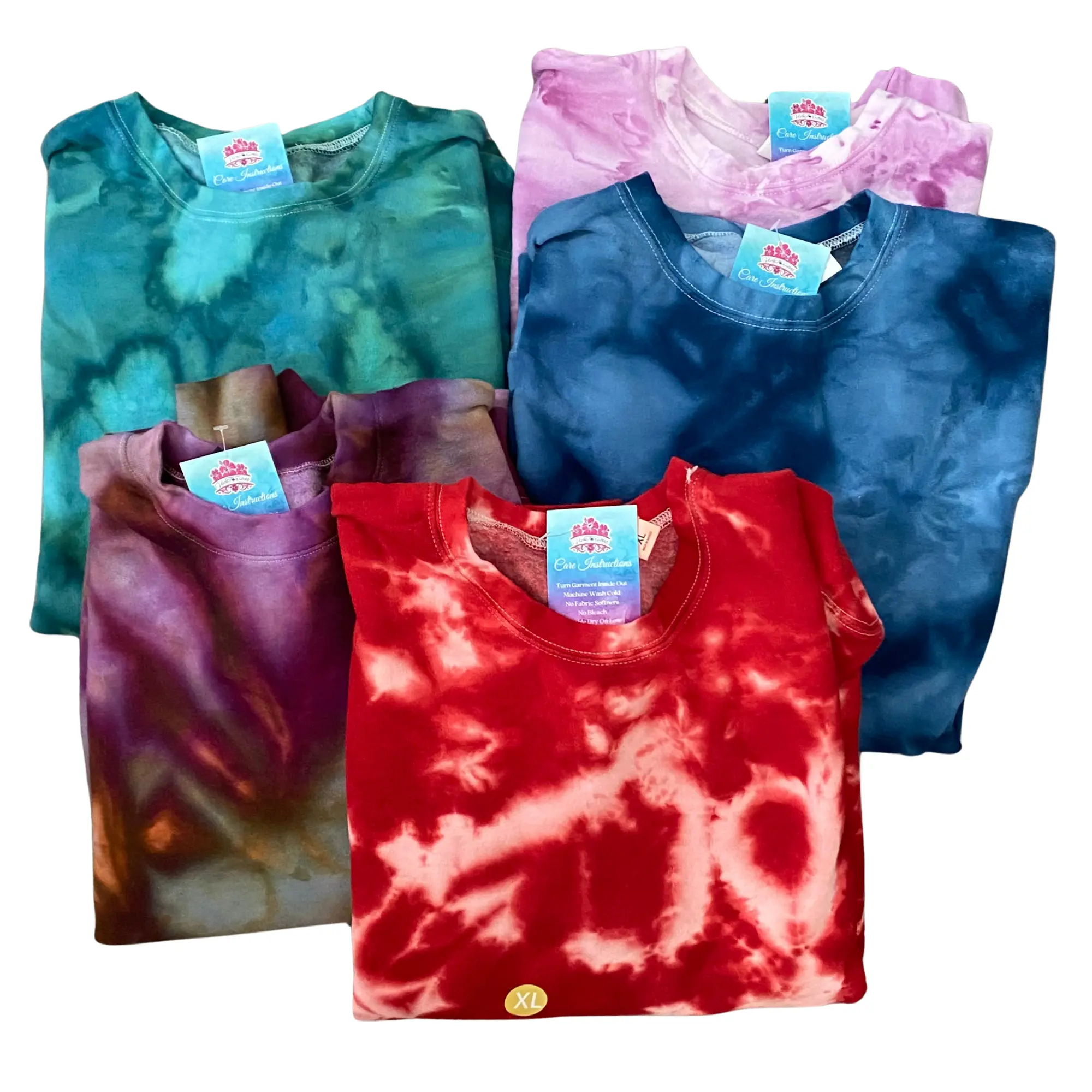CLAIM ON LIVE Tie Dye Apparel