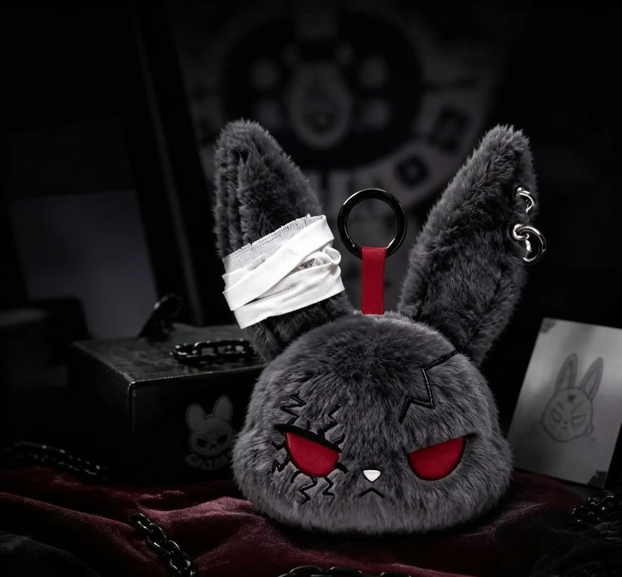 Rabbit Plush Keychain, Stuffed Toy Keychain for Kids, Toys & Hobbies Accessory