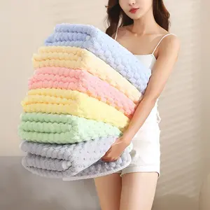 2pcs Bath Sheet Towels, Microfiber Bath Towel For Adult, Super Absorbent & Soft Waffle Weave Bathroom Sheet, Quick Dry Bath Towel For Daily Use Spa Gym Travel, Quick Drying Towel