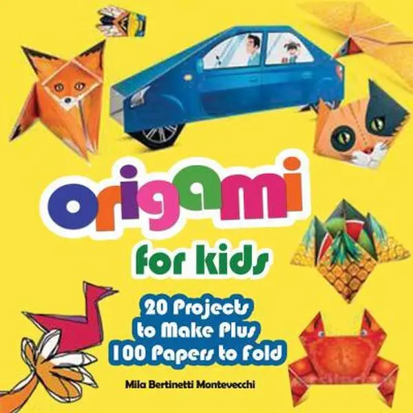 USED-Origami for Kids: 20 Projects to Make Plus 100 Papers to Fold by Montevecchi, Mila Bertinetti (Paperback)