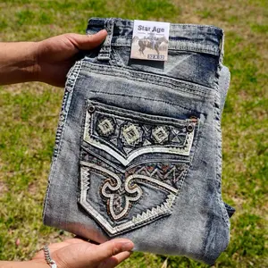 Men’s SA-024 Boot Cut Blue Jean