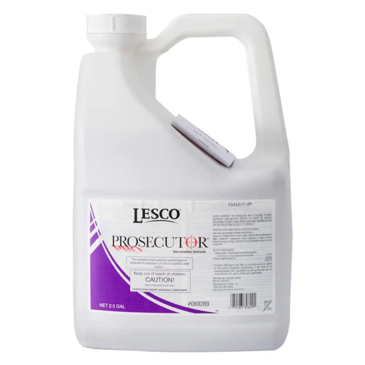 LESCO Prosecutor Pro Non Selective Liquid Herbicide 2.5 gal. LESCO Prosecutor Pro Non Selective Liquid Herbicide 2.5 gal.