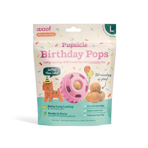 Birthday Pops for the Pupsicle Dog Toy