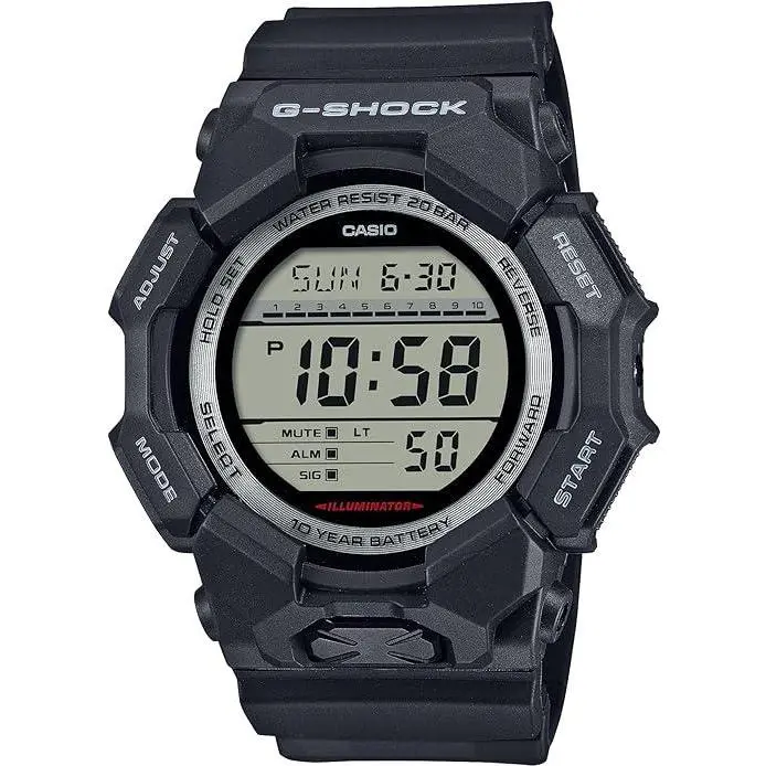 Casio G-Shock 10-Year Battery Carbon Core Guard Digital Mens Watch GD010-1