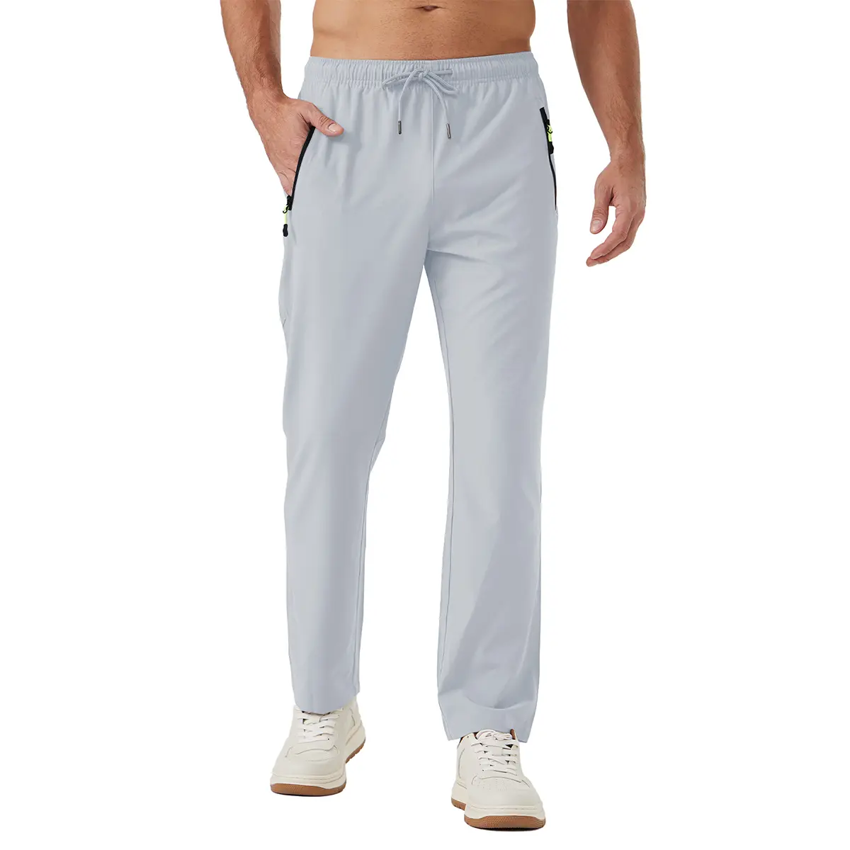 Men's Lightweight Hiking Pants Breathable Quick Dry Fit Waterproof Camping Fishing Running Athletic Active Jogger Pant