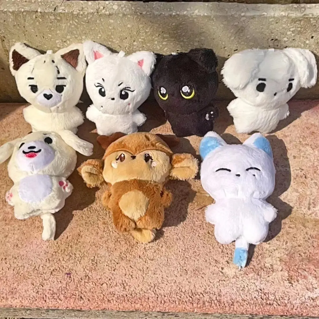 Plush JUNGWON HEESEUNG JAY JAKE SUNGHOON Stuffed Toys Keyring Kawaii Cartoon Pendant Accessories Bag Fans Gift