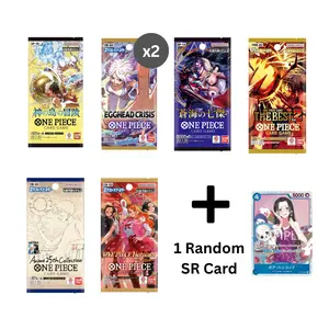 Gol D. Roger Booster Pack Bundle Japanese One Piece Card Game