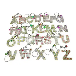Custom Resin Letter Keychain