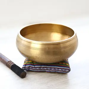 Large Hand Hammered Tibetan Bowl Set