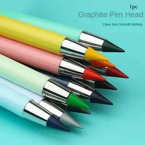 1Pc Set Infinity Pencils Multicolor Eternity Pencils No Ink with Eraser Pen School Stationery Drawing Pens Art Supplies