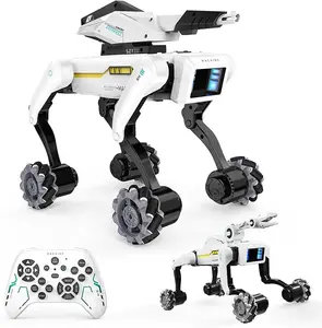Robot dog, AI smart pet, can dance and do Kung Fu, with APP/remote control, supports motion programming, an ideal gift for children,Halloween & Christmas Gift