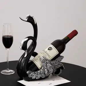 Light luxury high-end texture personalized swan display frame art ornament modern creative/wine rack home decoration birthday housewarming business office multi-scene fashion trend elegant gift